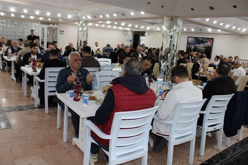 İDAREMİZ PERSONELİYLE İFTAR YEMEĞİNDE BİRARAYA GELDİK
